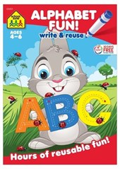 School Zone Alphabet Fun! Write & Reuse Workbook