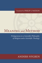 Nygren, A: Meaning and Method