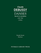 Danses sacree et profane, CD 113