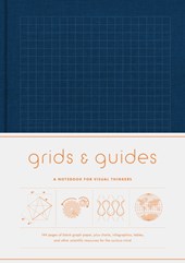 Grids & Guides (Navy) Notebook