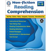 Nonfiction Reading Comprehension Workbook, Grades 5 - 6