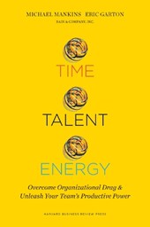 Time, Talent, Energy