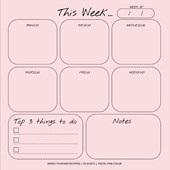 Weekly Planner Notepad