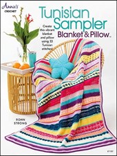 Tunisian Sampler Blanket & Pillow