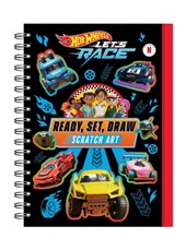 Hot Wheels Let's Race: Ready, Set, Draw - Scratch Art