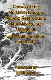 Census of the Northern Navajo Navajo Reservation, New Mexico