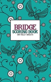 Bridge Scoring Book: 100 Tally Sheets