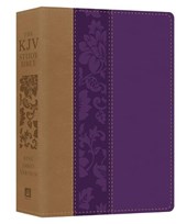 KJV STUDY BIBLE - LP VIOLET FL
