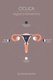 Cíclica Registro femenino: Registro menstrual - diagrama lunar