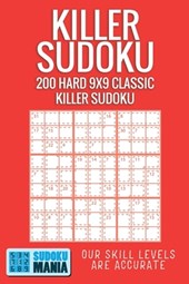Killer Sudoku: 200 Hard 9x9 Classic Killer Sudoku