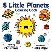 8 Little Planets Coloring Book