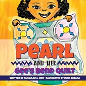 Pearl and her Gee's Bend Quilt
