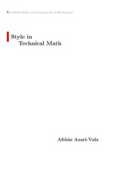 Style in Technical Math