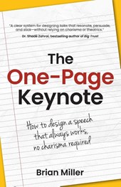 The One-Page Keynote
