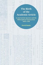 The Birth of the Academic Article
