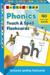 Phonics touch & spell flashcards: Graad R