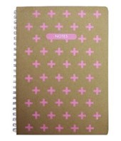 GEOART: Large Spiral-bound Notebook