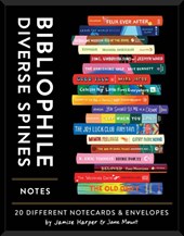 Bibliophile Diverse Spines Notes