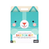 Carry-Along Kitten Sketch Kit
