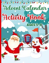 Advent Calendar Activity Book for Kids Ages 5-8