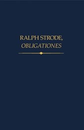Ralph Strode, Obligationes