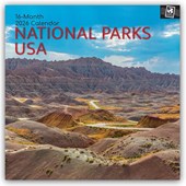 National Parks USA 2026 - 16-Monatskalender