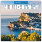 Mediterranean 2026 Square Wall Calendar