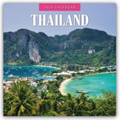 Thailand 2026 Square Wall Calendar