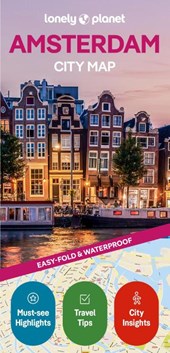 Lonely Planet Amsterdam City Map