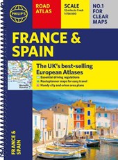 Philip's France and Spain Road Atlas