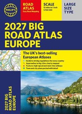Philip's 2027 Big Road Atlas of Europe