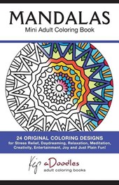 MANDALAS MINI ADULT COLOR BK