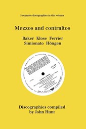 Mezzo and Contraltos