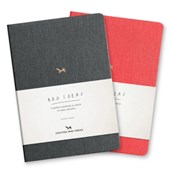 A Notebook For Bad Ideas - Red/lined