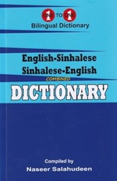 English-Sinhalese & Sinhalese-English One-to-One Dictionary