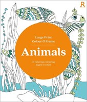 Large Print Colour & Frame - Animals