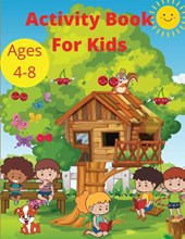 Activity Book for Kids Ages 4-8