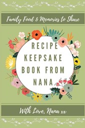 Recipe Keepsake Book From Nana