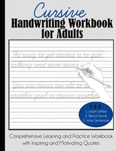 Cursive Handwriting Workbook for Adults