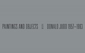 Donald Judd: 1957-1963