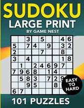 Sudoku Large Print 101 Puzzles Easy to Hard