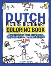 Dutch Picture Dictionary Coloring Book