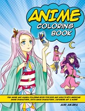 Anime Coloring Book