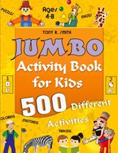 Jumbo Activity Book for Kids Ages 4-8