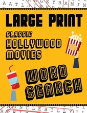 Large Print Classic Hollywood Movies Word Search