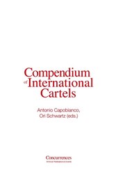 Compendium of International Cartels