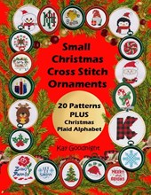 Small Christmas Cross Stitch Ornaments