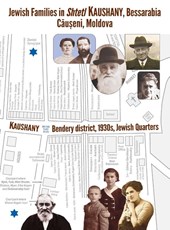 Jewish Families in Shtetl Kaushany, Bessarabia