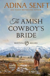 The Amish Cowboy's Bride (Large Print Hardcover)