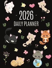 Cats Daily Planner 2026